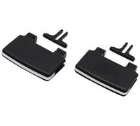 QASULER Reemplazo completo del conjunto de rejilla de ventilación de aire acondicionado trasero, for Mercedes, for Benz, W164 ML GL 300 350 450 500 2005-2011 16483004549116 Clip para rejilla de ventil