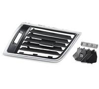 QASULER Reemplazo de la cubierta de salida de la rejilla de ventilación de CA cromada del aire acondicionado delantero izquierdo derecho, for Mercedes, for Benz, W166 W292 ML GL GLE GLS Clase 2012-201