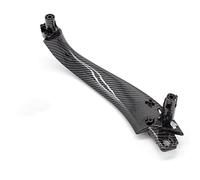 QASULER Reemplazo de moldura de panel interior de manija de puerta interior LHD RHD, for, for X3 X4 G01 G02 F97 F98 2018-2021 Cubierta de manija de puerta de fibra de carbono(Carbon Right)