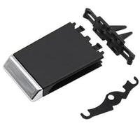 QASULER Reemplazo del deslizador del clip de la cubierta del panel de la rejilla de ventilación de CA del aire acondicionado trasero del coche, for Maserati, Quattroporte 2013-2020 670011357 Clip para