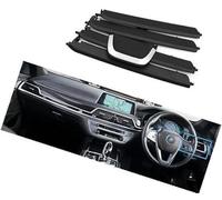 QASULER Rejilla de Salida de ventilación de CA for salpicadero de Coche LHD RHD, for, Serie 5 G30 G31 6S GT G32 520d 525i 530i 540i Salida de ventilación del Coche(Black RHD Left)