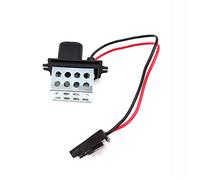 QASULER Resistencia del calentador motor ventilador coche AC, for Renault, Clio MK1 Kangoo accesorios 7701034875 2710000Q Resistencia del motor del ventilador del coche