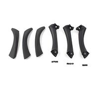 QASULER RHD Only 6PCS/SET Cubierta embellecedora de tirón de manija de Panel de Puerta Interior de Coche, for, for Serie 3 E90 E91 2004-2014 Cubierta de manija de puerta de fibra de carbono