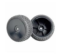 QASULER Ruedas Speed Tires for HSP, 1/10 1:10 Touring Car RC 9071-8003 4 Piezas de Esponja inserción Juego de Ruedas de Carreras RC(Black Wheel)