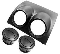 QASULER Salida de aire acondicionado, for Chevy, for LOVA for Sail 2004-2014 Conjunto de salida de ventilación de aire for automóvil 96655215 Salida de aire acondicionado for tablero Salida de ventila