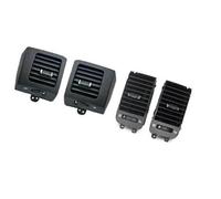 QASULER Salida de aire acondicionado, for Lexus, for GX470 2003 2004 2005 2006 2007 2008 2009 4 piezas Salida de ventilación de aire acondicionado for tablero de automóvil Salida de ventilación del co