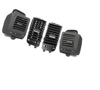 QASULER Salida de aire acondicionado, for Lexus, for GX470 2003 2004 2005 2006 2007 2008 2009 4 piezas Salida de ventilación de aire acondicionado for tablero de automóvil Salida de ventilación del co