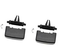 QASULER Salida de aire acondicionado, for Mercedes, for Benz, C GLK Clase C180 C200 C260 C300 GLK260 X204 W204 Aire acondicionado delantero Rejilla de ventilación de CA Clips de lengüeta deslizante Cl