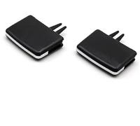 QASULER Salida de aire acondicionado, for Mercedes, for Benz, W204 C X204 GLK W212 W207 E Class 2007-2011 Kit de reparación de deslizador de clip de rejilla de ventilación de aire trasera Clip para re