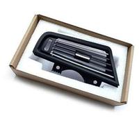 QASULER Salida de Aire Acondicionado, for, Serie 5 for F10 F11 F18 520 521 523 LHD RHD Rejilla de ventilación de Aire Acondicionado cromada Central Delantera Delantera Salida de ventilación del Coche