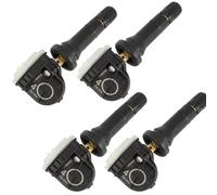 QASULER Sensor de presión neumáticos 4 piezas, supervisión con TPMS, for Opel, Antara Astra K AmPera-e Karl/Viva Mokka X
