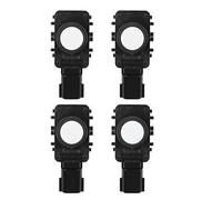 QASULER Sensor PDC for coche, 4 unidades, sensor de aparcamiento PDC for Lexus, RX450, RX350, 89341-48040, 8934148040, sensor de ayuda for reserva de aparcamiento (plateado) Sensor de aparcamiento(Whi