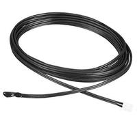 QASULER Sonda de termistor NTC de 10 K de Sourcingmap, sensor de temperatura sensible a la temperatura de 19,7 pulgadas y epoxi, for aire acondicionado Sonda térmica de impresora(BLACK 50mm)