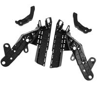 QASULER Soporte de parachoques delantero, for Nissan Altima 2013-2015 N.° 620583TA0A/620593TA0A/622263TA0A/622273TA0A (izquierdo, lado del conductor) Soporte del parachoques trasero