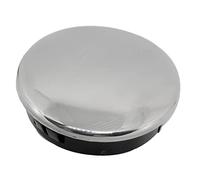QASULER Tapa de Volante de Barco de Acero Inoxidable de Grado Marino de Alta Resistencia Reemplazo de botón de Tapa Central a presión de 2-3/4 Pulgadas 70 mm de diámetro Timón de Barco