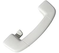 QASULER Tiradores de techo for VW, Golf 7, 7.5 MK7, color gris, 5G0857607, 5GG857607, 5GG857643, 5G0857643 (1 pieza trasera gris) Asidero para coche(BLACK 1pcs Grey Rear)