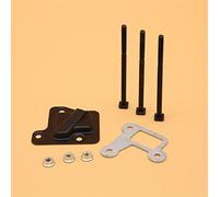 QASULER Tornillos de Juntas de Pernos de silenciador de Escape, for Piezas de Herramientas de Repuesto de motosierras de jardín MS290 MS310 MS390 Kit de silenciador para Motosierra