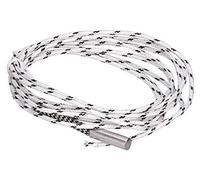 QASULER Tubo calefactor for impresora 3D, 50 W CC, 12 V, 24 V, accesorio de repuesto for varilla calefactora, for bloque calefactor de sensor de impresora 3D Sonda térmica de impresora(BLACK DC24V 1m)