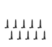 QASULER Válvula de escape de coche, válvula PCV, for Acura, TL RDX MDX RLX, Odyssey, Pilot Crosstour Ridgeline 145 17130-RCA-A02 01004 76-2700 Válvula PCV(BLACK 10PCS)