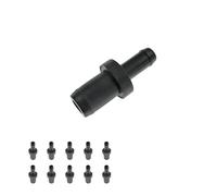 QASULER Válvula de escape de ventilación positiva del cárter, for Civic, Ferio, Domani, Edix Insight Integra 17130-P07-G01, 1/10 Uds. Válvula PCV(BLACK 10 Pcs)