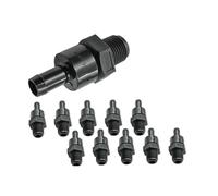 QASULER Válvula de escape PCV de 1/10 piezas, for Chrysler, PT Cruiser Sebring, DODGE, SX 2.0, Neon, Caravan, Stratus, Jeep, Wrangler, Liberty 4777240AC Válvula PCV(BLACK 10 PCS)