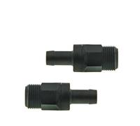 QASULER Válvula de escape PCV de ventilación positiva del cárter, for Kia, Rio, Cinco 1.5L 2001-2005 0K30E-13890 0K30E13890 0140023 145 28002 614 Válvula PCV(BLACK 2PCS)
