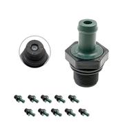 QASULER Válvula PCV de 10 piezas, for NISSAN, for Versa EX35 G35 350Z Altima, for Infiniti, for FX35, for Mitsubishi, 11810-1KC0A 11810-5H71A 11810-6N201 11810-EA200 Válvula PCV(BLACK Green)