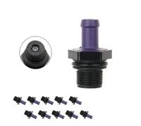 QASULER Válvula PCV de 10 piezas, for NISSAN, for Versa EX35 G35 350Z Altima, for Infiniti, for FX35, for Mitsubishi, 11810-1KC0A 11810-5H71A 11810-6N201 11810-EA200 Válvula PCV(BLACK Purple)