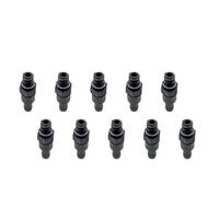 QASULER Válvula PCV de escape de coche, for DODGE, Dart Journey, Jeep, Cherokee Patriot, Compass Renegade, Chrysler, 200 10-20 05047063AA Válvula PCV(BLACK 10 PCS)