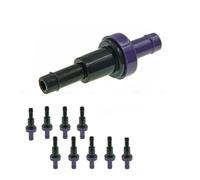 QASULER Válvula PCV, for Chevrolet Matiz Spapk, for Swift, for VW, for Mazda, for DAEWOO, válvula de recirculación de gases de escape 94580183 Válvula PCV(BLACK 10PCS)