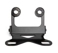 QASULER Velocímetro universal motocicleta 12V, tacómetro, medidor combustible, odómetro, indicador digital LCD con soporte Unidad de indicador de velocímetro de motocicleta(Only Bracket)