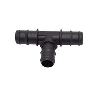 QASYKSLQ Garden Hose Fittings 25mm tee Hose Connector Water tee Connector Garden Irrigation Garden Water Distributor Hose Fitting 20 Pcs (Color : 25mm tee)