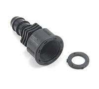 QASYKSLQ Pipe Connector 10Pcs Garden Hose 16mm 20mm To 1/2 "3/4" Female Connector Barbed Hose Fitting Irrigation (Size : 1l2inch x 13mm)