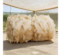 QATGQBCF Red Camuflaje Beige 5x7m/8x9m/10x10m, Red Sombra Duradera Anti-UV Cortavientos para Jardín, Camping, Caza, Decoración De Fiestas & Cubierta De Coche(5.0x5.0m)
