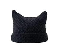 QAUUCP Gorro de Calle Punto a Rayas Little Devil