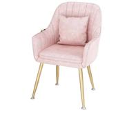 QAUUCP Silla Famosa en Internet, Silla de Maquillaje, Respaldo cómodo, for decoración uñas, Lujo Ligero, corazón niña, Dormitorio, Taburete tocador