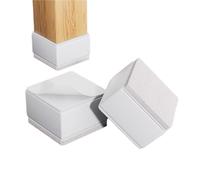 QAUUCP Tacos Elevadores Cama 4Pcs/Set Furniture Legs Pads Square/Round Coffee Table Feet Base Sofa Raiser, Home Cabinet Bed Cushion Raising Mats(Square-white-30.0mm)