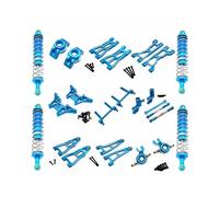 QAWRYV para UD1201 UD1202 Pro 1/12 Copa De Dirección De Metal Amortiguador Brazo De Suspensión Kit De Enlace De Torre De Choque Piezas Y Accesorios De Repuesto para Coche RC RC DireccióN Copa(Blue)