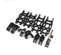 QAWRYV para VKAR 1/10 Brazo De Dirección Delantero Y Trasero De Metal Copa Giratoria Trasera C para Juego De Asiento RC 4WD Reemplazo Y Uso De Control Remoto para Automóvil RC DireccióN Copa(Black)