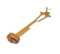 QAWRYV para WLtoys 124017 124016 124018 124019 1/12 Losa Metal Segundo Piso RC Accesorios Actualización Reacondicionamiento Autos Carreras Bastidor Chasis RC(Yellow)