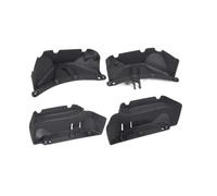 QAWRYV para Wrangler para SCX10 1/10 Distancia 313 Mm para Chasis Transmisión Prefijada 2 Velocidades Guardabarros para Juego Deslizadores Carrocería RC Bastidor Chasis RC(Fender Set)