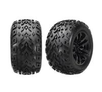 QAWRYV Piezas para Coches RC para JLB para Racing para Cheetah 11101 21101 J3 Speed 1/10 2 Uds 141mm Neumático Rueda EB1002 RC Actualización De Coche Piezas Accesorios De Repuesto