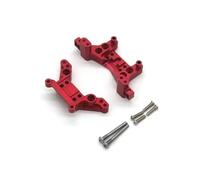 QAWRYV Piezas para Coches RC para Mjx H16 16207 16208 16209 16210 1/16 2 Torres De Amortiguación Delantera Y Trasera De Metal Accesorios De Repuesto para Coche RC(Red)
