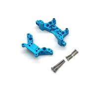 QAWRYV Piezas para Coches RC para Mjx H16 16207 16208 16209 16210 1/16 2 Torres De Amortiguación Delantera Y Trasera De Metal Accesorios De Repuesto para Coche RC(Blue)
