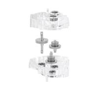 QAWRYV Piezas para Coches RC para TRX4M Actualización 1/18 RC Crawler Acrílico Transmisión Completa Control Remoto Piezas Reparación De Automóviles(Overdrive Gear)