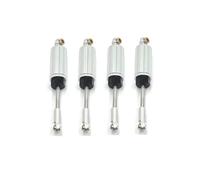 QAWSED Compatible con MJX 14209 14210 1/14 RC Accesorios De Modificación De La Actualización del Coche Amortiguador De Aceite del De Choques De Metal Amortiguador de automóvil(Silver)