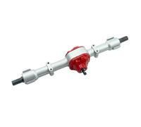 QAWSED Compatible con MN D90 D91 D96 D99S MN90 MN96 MN99 para MN99S FJ45 Piezas De Mejora para Coches RC Conjunto De Puente De Eje Trasero Metálico Ejes Delantero Trasero RC