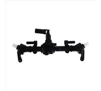 QAWSED Compatible con MN D90 D91 MN90 MN91 para MN99S 1/12 RC para Coches De Orugas De Escalada, Mejoras, Piezas, Accesorios, Ejes De Puente Ejes Delantero Trasero RC