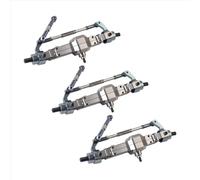 QAWSED Compatible con WPL C14 C24 C34 C44 B14 B24 1/16 RC Camión Coche Piezas De Actualización Accesorios Metal Delantero Trasero Puente Eje Caja De Engranajes Ejes Delantero Trasero RC