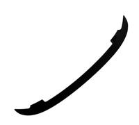 QAWSEDRF Coche Alerón Trasero para Subaru Legacy 2004-2009,Spoiler Maletero ala Cola Tronco Lip Antiarañazos Modificación Externo Accesorios,A-Black